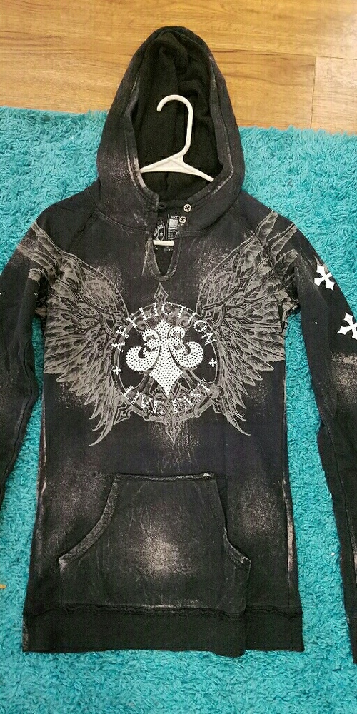 New Women's Affliction hoodie